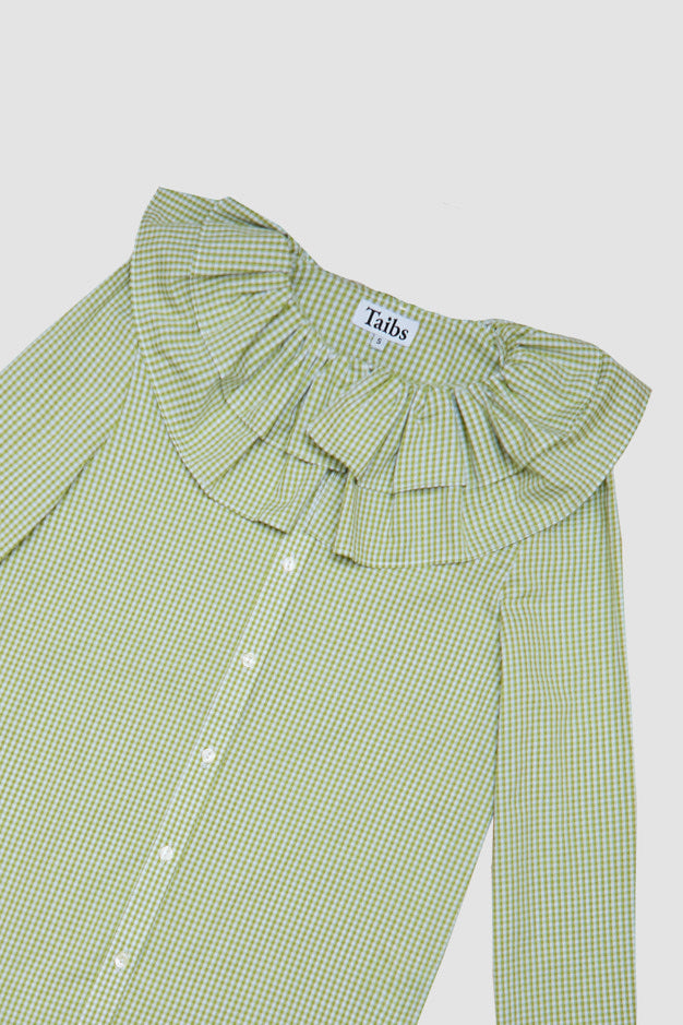 Harlequin Shirt Gingham Olive