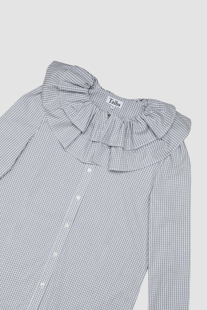 Harlequin Shirt Gingham Grey