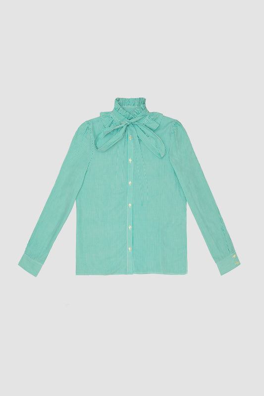 Lace Shirt Green