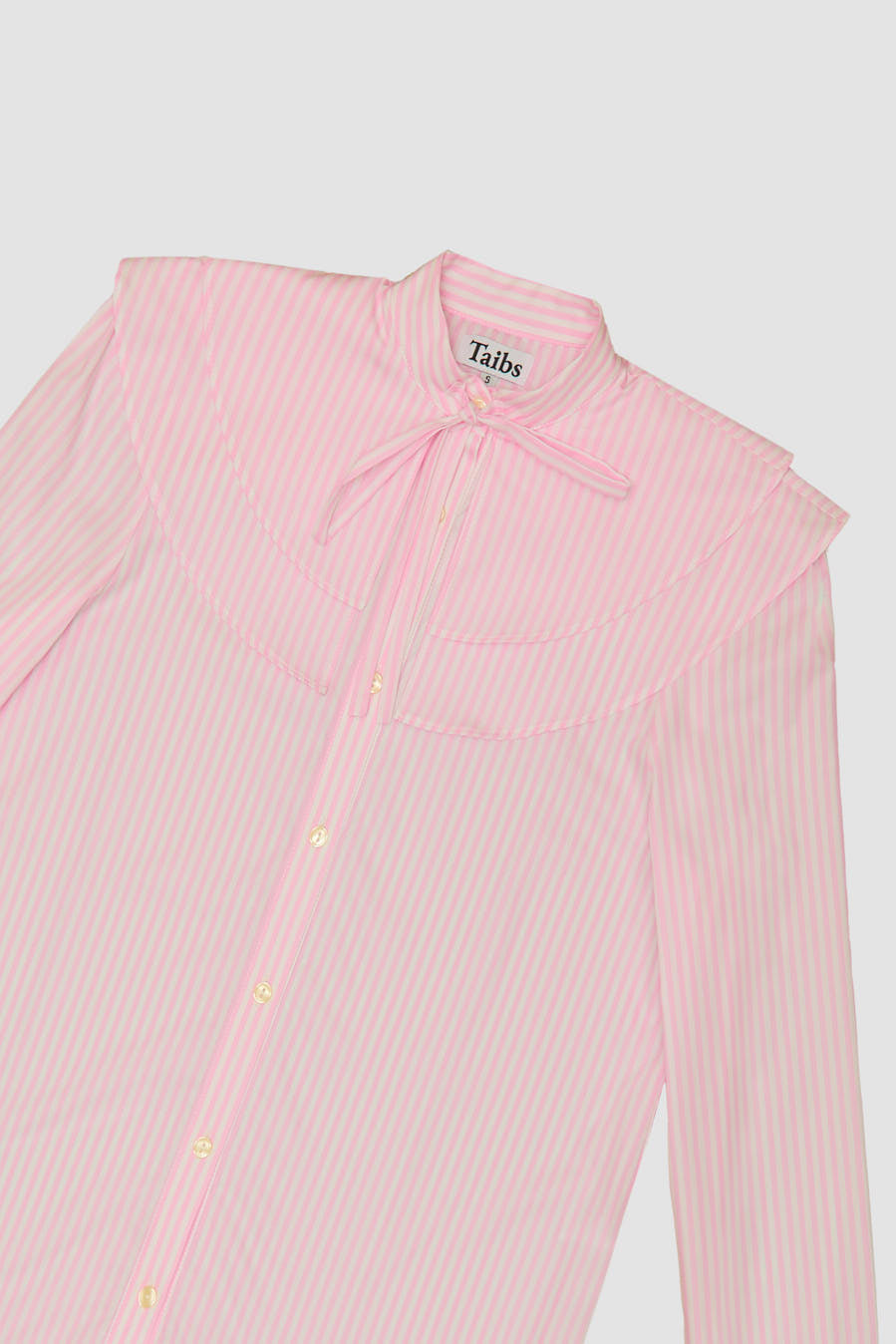 Double Collar Shirt Pink